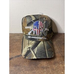 Liberty Or Death 2nd Amendment 1789 Skull And Camo Kys Design One Size Fits All